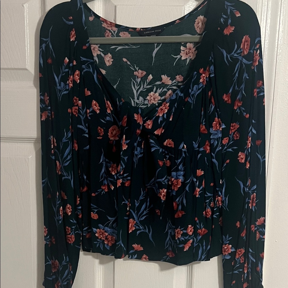 AE Boho Long Sleeve Top